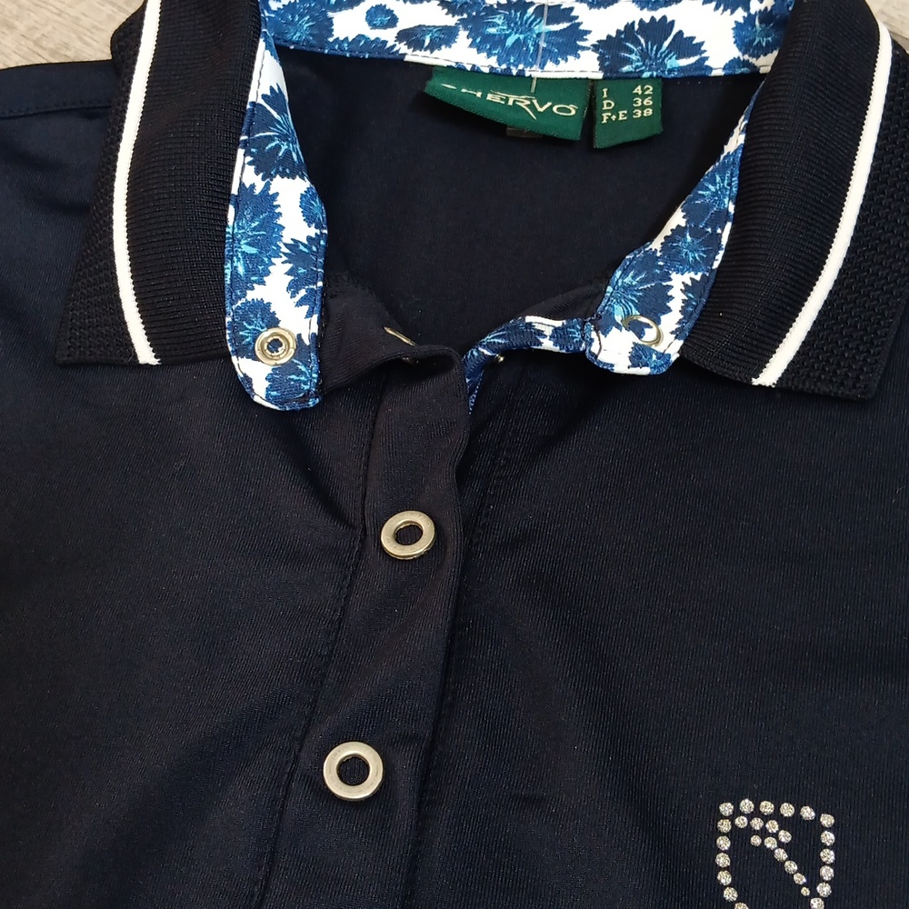NEW! CHERVO GOLF TOP..VALDERRAMA INSIGNIA..SIZE 42 - Picture 2 of 7